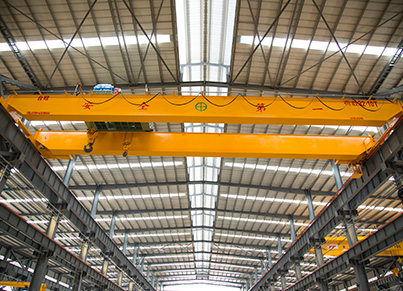 子母吊双梁起重机(32、10t) 子母吊双梁起重机(32、10t)